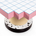 Supercoffee Table Blue Grid Seletti dettaglio