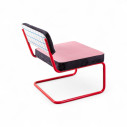 Superlounge Chair Blue Grid Seletti vista