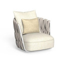 Swipe Poltrona girevole Talenti White-Warm white