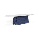 Swipe Tavolo da pranzo 300x110 Talenti Blue-Calacatta