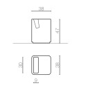Tavolo Dado Serralunga dimensioni