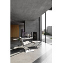 Knoll Saarinen Tavolo Rotondo Tulip Ø 51 H 52 Laminato Nero ambientazione