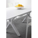Tavolo allungabile Kenyon 180/240x100 bianco Bizzotto dettaglio