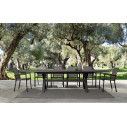 Tavolo allungabile Kenyon 200/300x110 antracite Bizzotto ambientazione