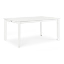 Tavolo allungabile Konnor 160/240x100 bianco Bizzotto vista