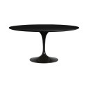 Knoll Saarinen Tavolo Tulip Ø 152 Laminato Nero vista