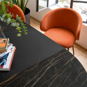 Tavolo Frac CB4875-D 125 Connubia Calligaris ambientazione dettaglio
