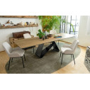 Tavolo Gemini CB4873-R 160 Connubia Calligaris ceramica naturalis