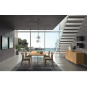 Tavolo Ghost Rovere FGF Mobili ambientazione