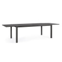 Tavolo allungabile Hilde 200-300x100 antracite Bizzotto vista