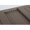 Tavolo allungabile Hilde 140-210x77 coffee Bizzotto dettaglio