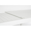 Tavolo allungabile Hilde 200-300x100 bianco Bizzotto dettaglio