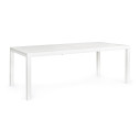 Tavolo allungabile Hilde 200-300x100 bianco Bizzotto vista