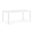 Tavolo allungabile Hilde 160-240x90 bianco Bizzotto vista