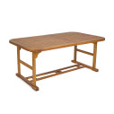 Tavolo Noemi rettangolare allungabile 180-240x100 Bizzotto vista