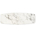 Tavolo Orion CB4865-S 200 Connubia ceramica marmo bianco lucido