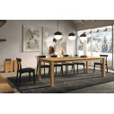 Tavolo Seven estensibile Rovere FGF Mobili ambientazione