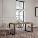 Tavolo Tecno Premium 180 allungabile 440 Itamoby noce