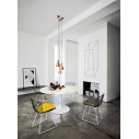 Knoll Saarinen Tavolo Tulip Ø 91 Marmo Statuarietto ambientazione