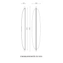 Thula 562.43 lampada da parete-soffitto Tooy dimensioni