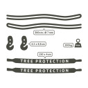 La Siesta TreeMount 2rope Black Fissaggio per amache dimensioni