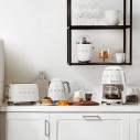 Tostapane 2x4 fette Smeg TSF02WHEU Bianco ambientazione