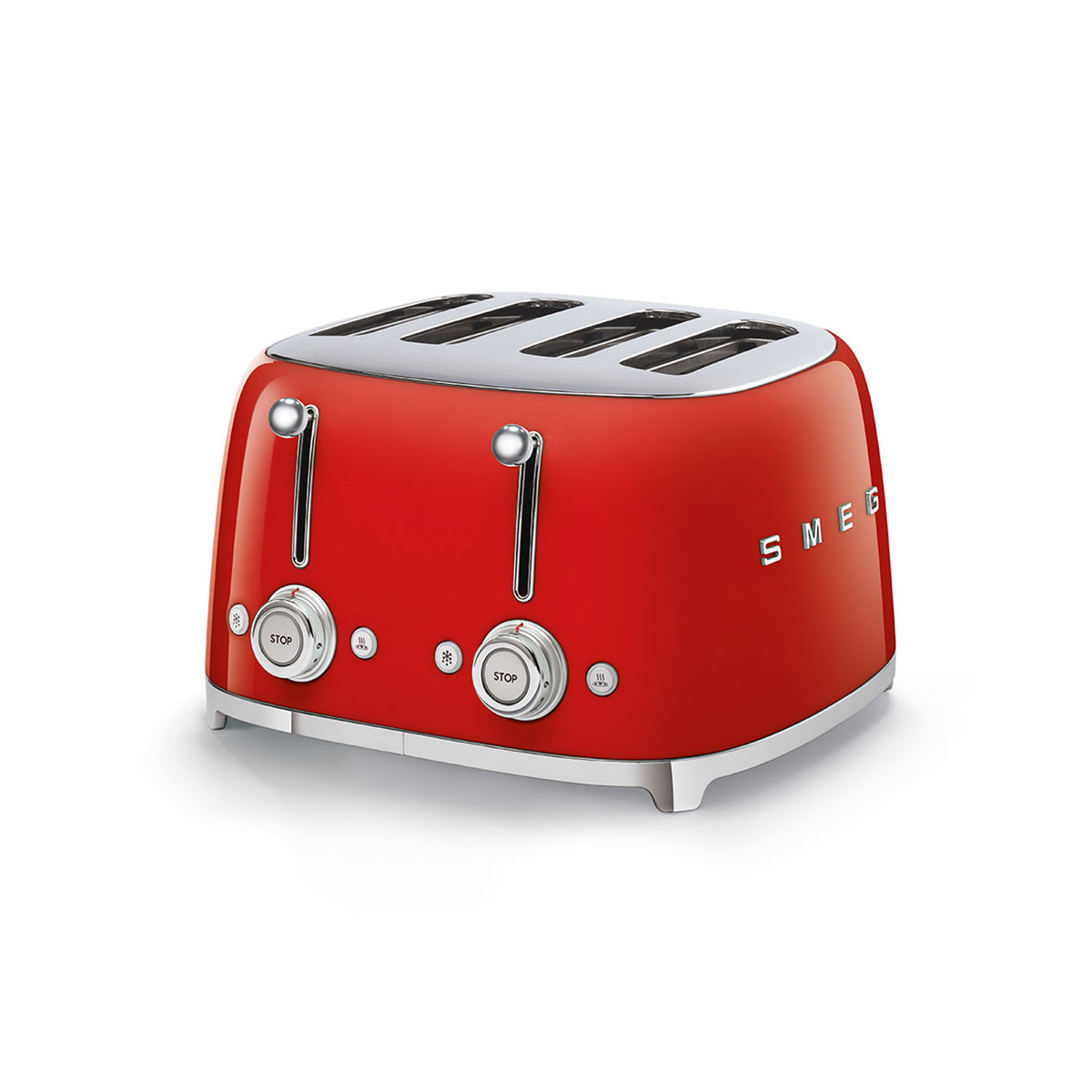 Tostapane 4x4 Fette Smeg TSF03RDEU Rosso