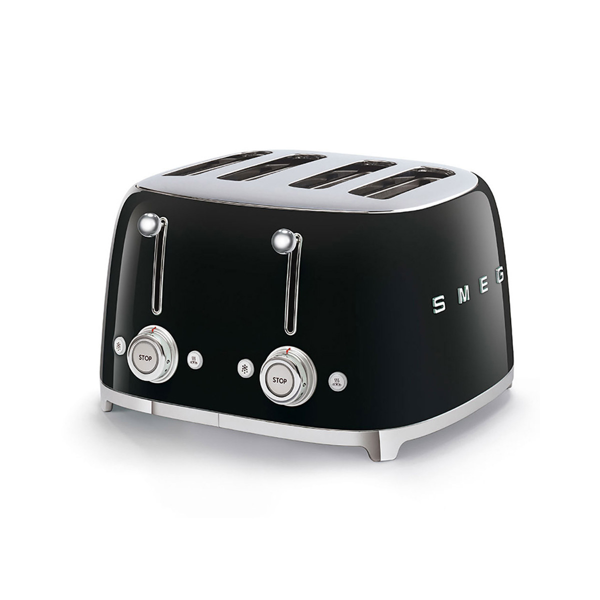 Tostapane 4x4 Fette Smeg TSF03BLEU Nero