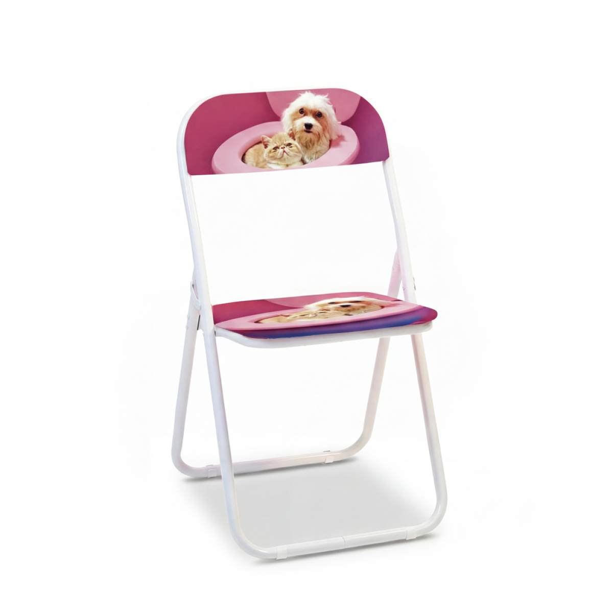 Toiletpaper Pets Sedia pieghevole BFF Seletti