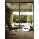 Knoll Mies Van Der Rohe Tugendhat Poltrona con braccioli in tessuto ambientazione