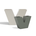 Uve Vaso 40x120x80 cm Vondom vista