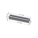 Camino elettrico a Vapore Acqueo 3D APP bruciatore inserto da incasso Vapor 125 Divina Fire dimensioni