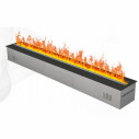 Camino elettrico a Vapore Acqueo 3D APP bruciatore inserto da incasso 125 Pro-Line Divina Fire vista