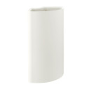 Vaso Corner Indoor 80 Tera bianco