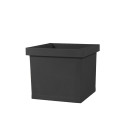Vaso Quadro Liscio 55 Tera antracite