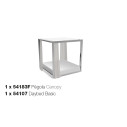 Vela Baldacchino con tende + Daybed Vondom opzione basic