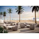 Vela Coffee table structure Plust ambientazione