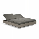 Vela Daybed quadrato con 4 schienali reclinabili Vondom