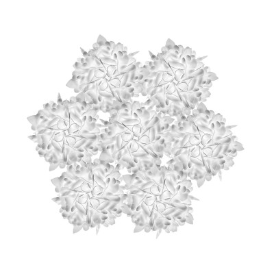 Veli 7 Suspension lampada a sospensione Foliage