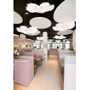 Veli 7 Suspension lampada a sospensione White Slamp ambientazione