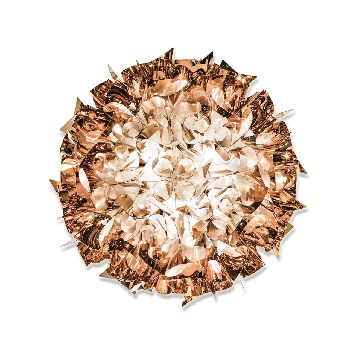 Veli Ceiling-Wall Large lampada da soffitto-parete Copper