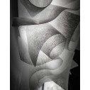 Veli Ceiling-Wall Mini lampada da soffitto-parete Couture Slamp dettaglio