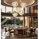 Veli Suspension Large lampada a sospensione Aurea Slamp ambientazione