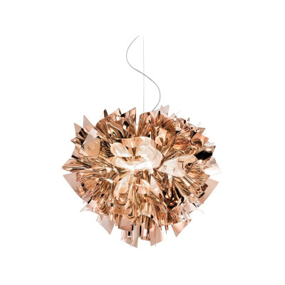 Veli Suspension Large lampada a sospensione Copper