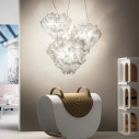 Veli Suspension Large lampada a sospensione Couture Slamp ambientazione