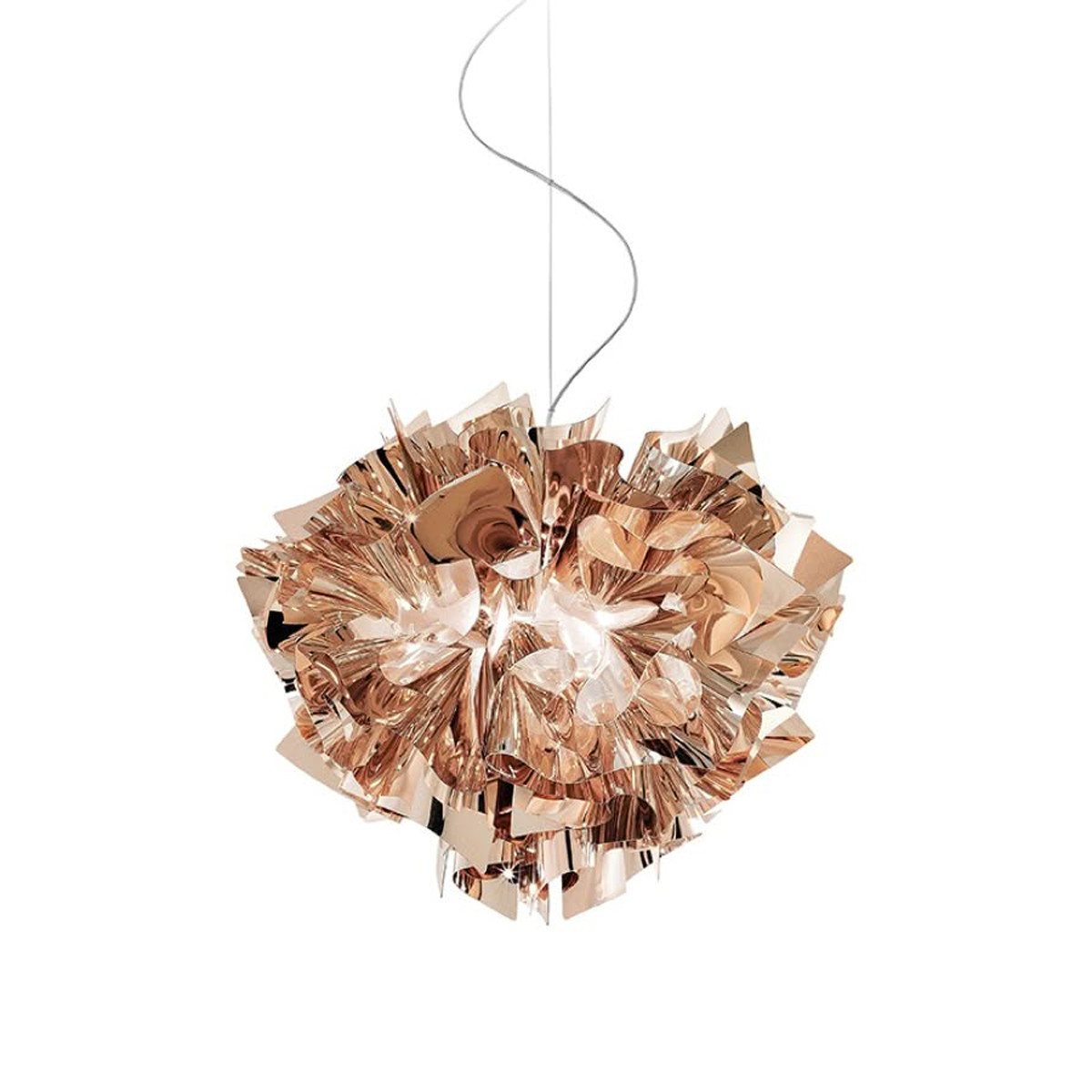 Veli Suspension Small lampada a sospensione Copper