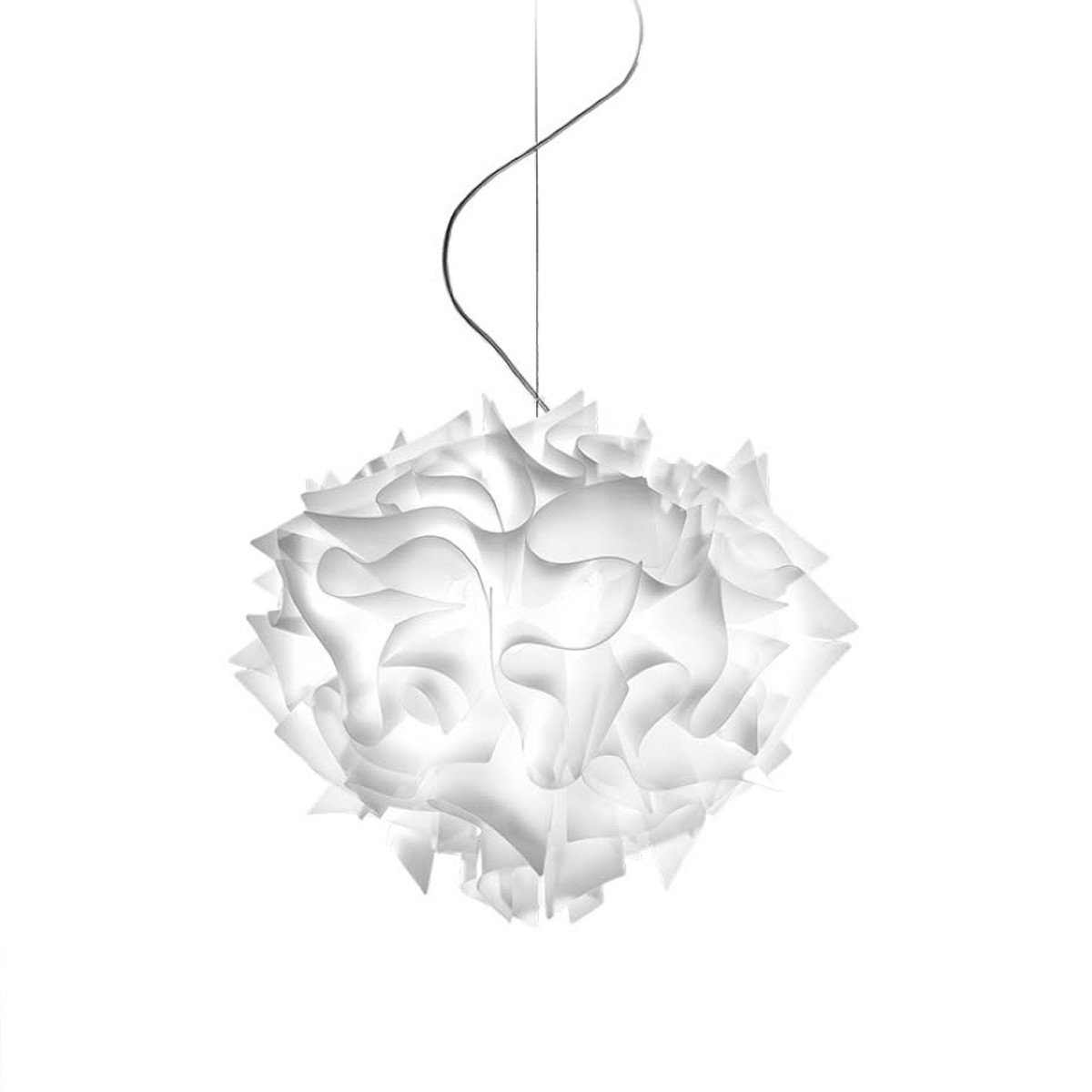 Veli Suspension Small lampada a sospensione White 
