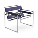 Knoll Breuer Wassily Poltrona Cuoio Spinneybeck vista Indigo
