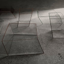 Wireframe Tavolo basso 75x87x25 Glas ambientazione